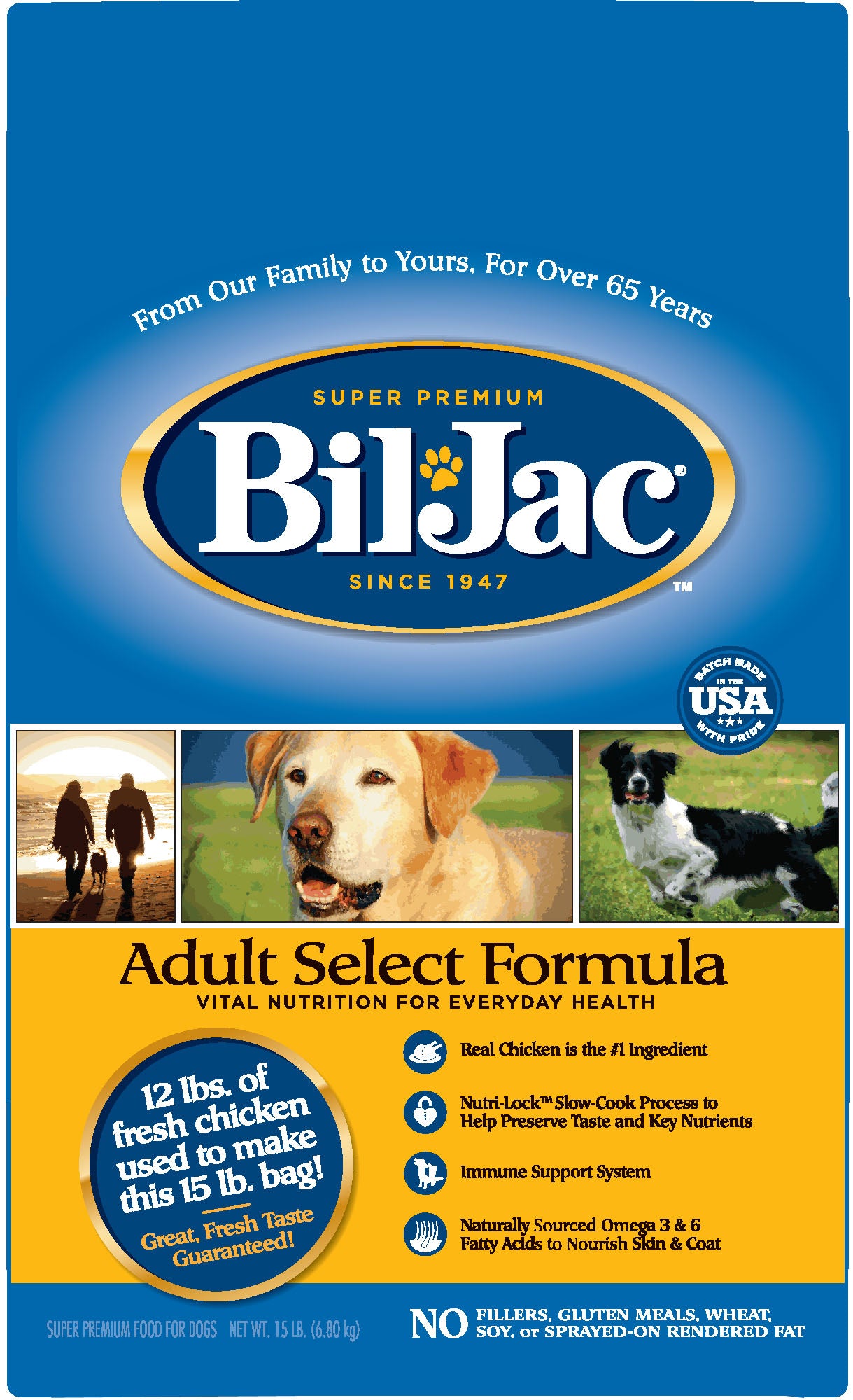Bil-Jac Select Adult Dog Food