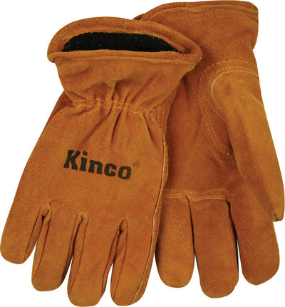 Kinco Lined Suede Cowhide Gloves (Pack Of 6)