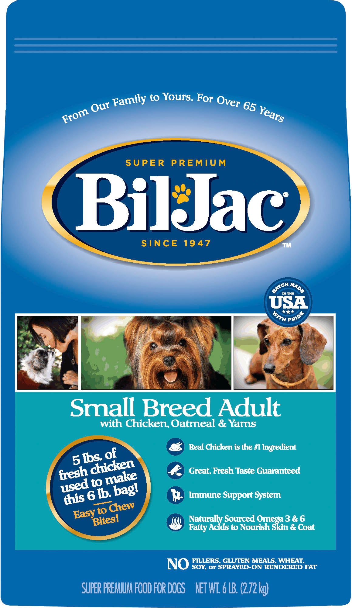 Bil-Jac Small Breed Adult Dog Food