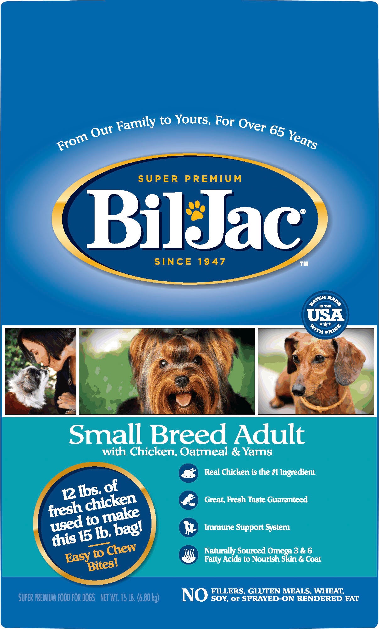 Bil-Jac Small Breed Adult Dog Food