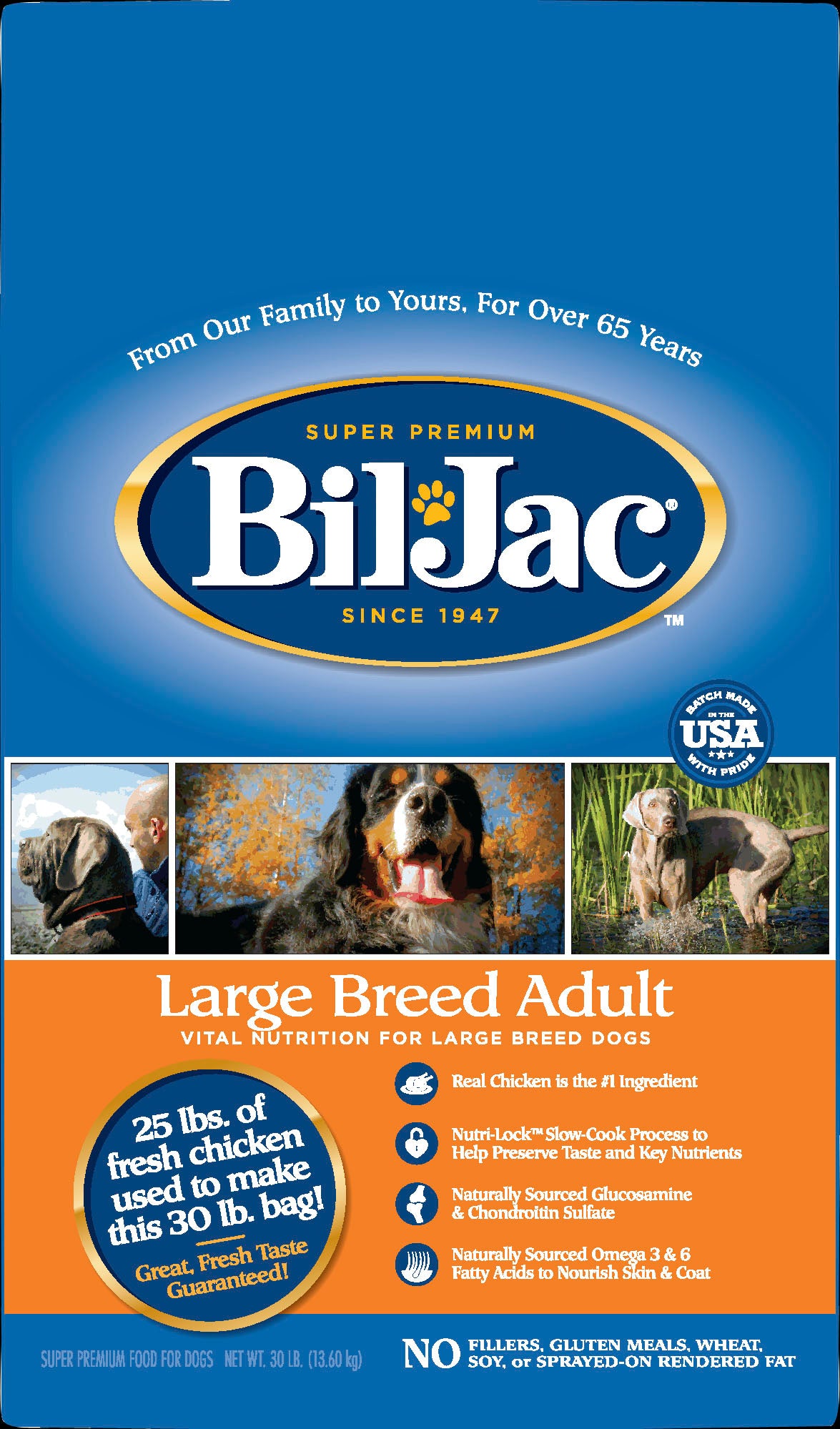 Bil-Jac Large Breed Adult Dog Food