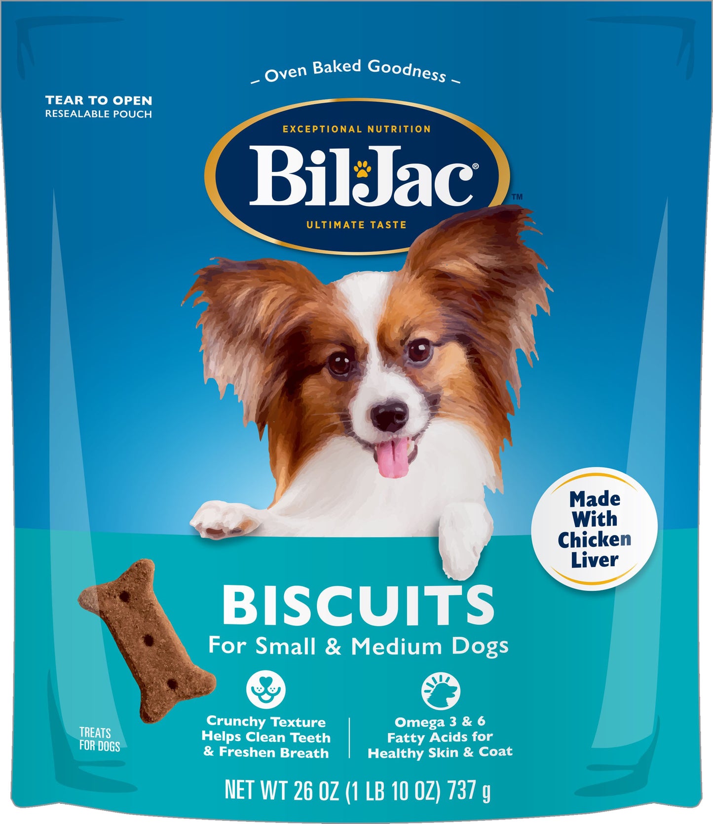 Bil-Jac Small/Medium Breed Dog Biscuits (Pack Of 12)