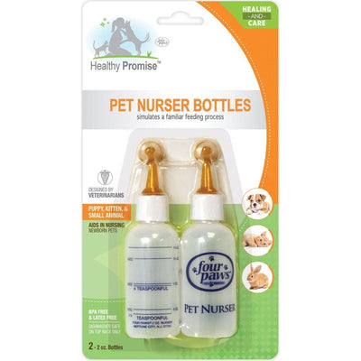 Four Paws Healthy Promise Pet Nurser Bottles One Size