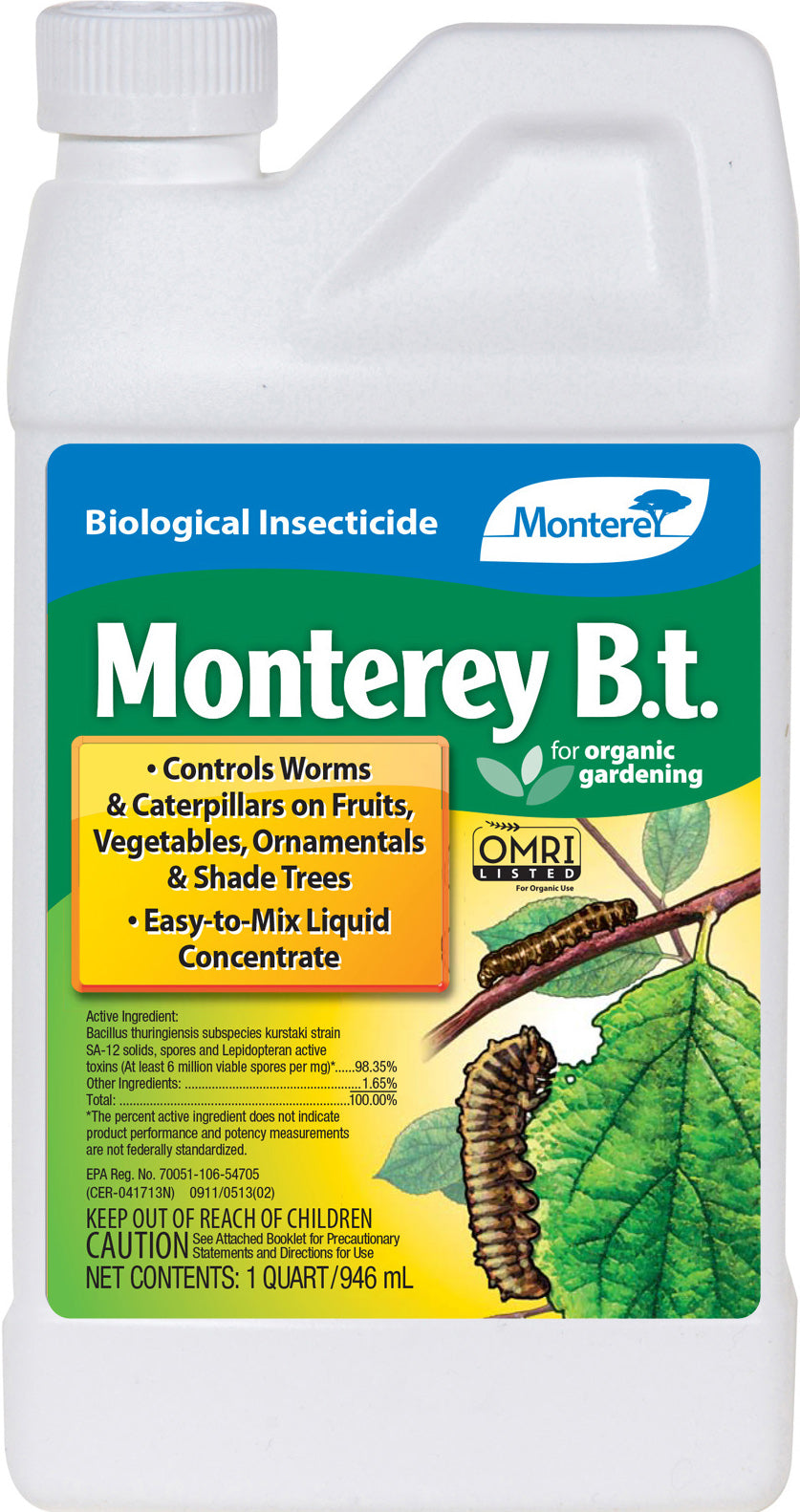 Monterey B.T. Biological Insecticide
