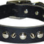 Latigo Leather 1 Ply Spiked Dog Collar