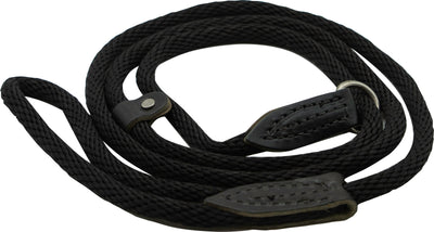 OmniPet British Rope Slip Lead for Dogs, 6', Black
