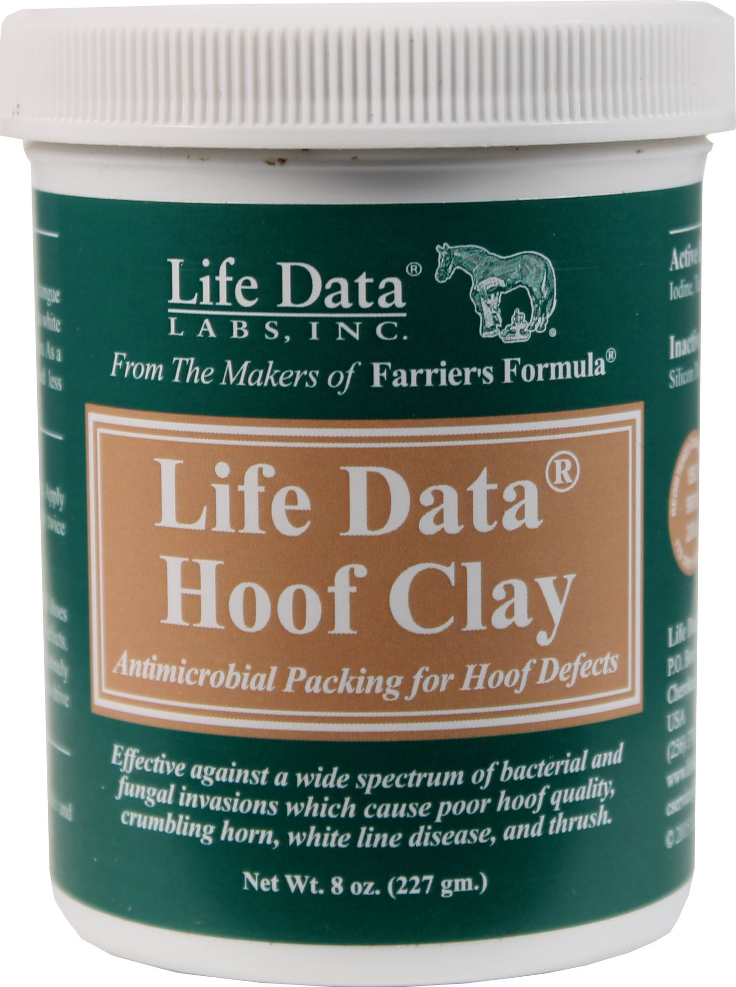 Life Data Hoof Clay (Pack Of 2)