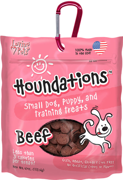 Houndations Usa Training Treats W/Carabiner