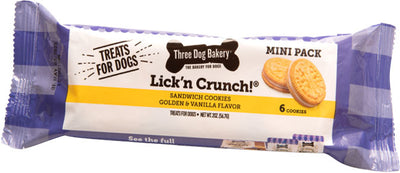 Lick 'N Crunch Sandwich Cookies Single Serving Pdq (Pack Of 24)