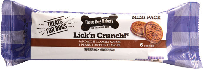 Lick 'N Crunch Sandwich Cookies Single Serving Pdq (Pack Of 24)