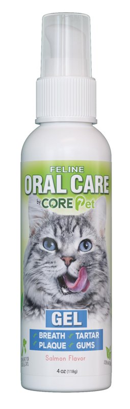 CORE Pet Complete Oral Care from The Founders of PetzLife - 4 oz (Feline Salmon Gel)