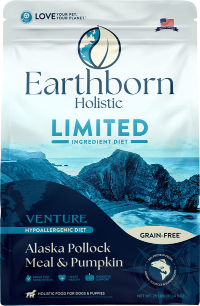 Earthborn Holistic Venture Lid Grain Free Dog Food