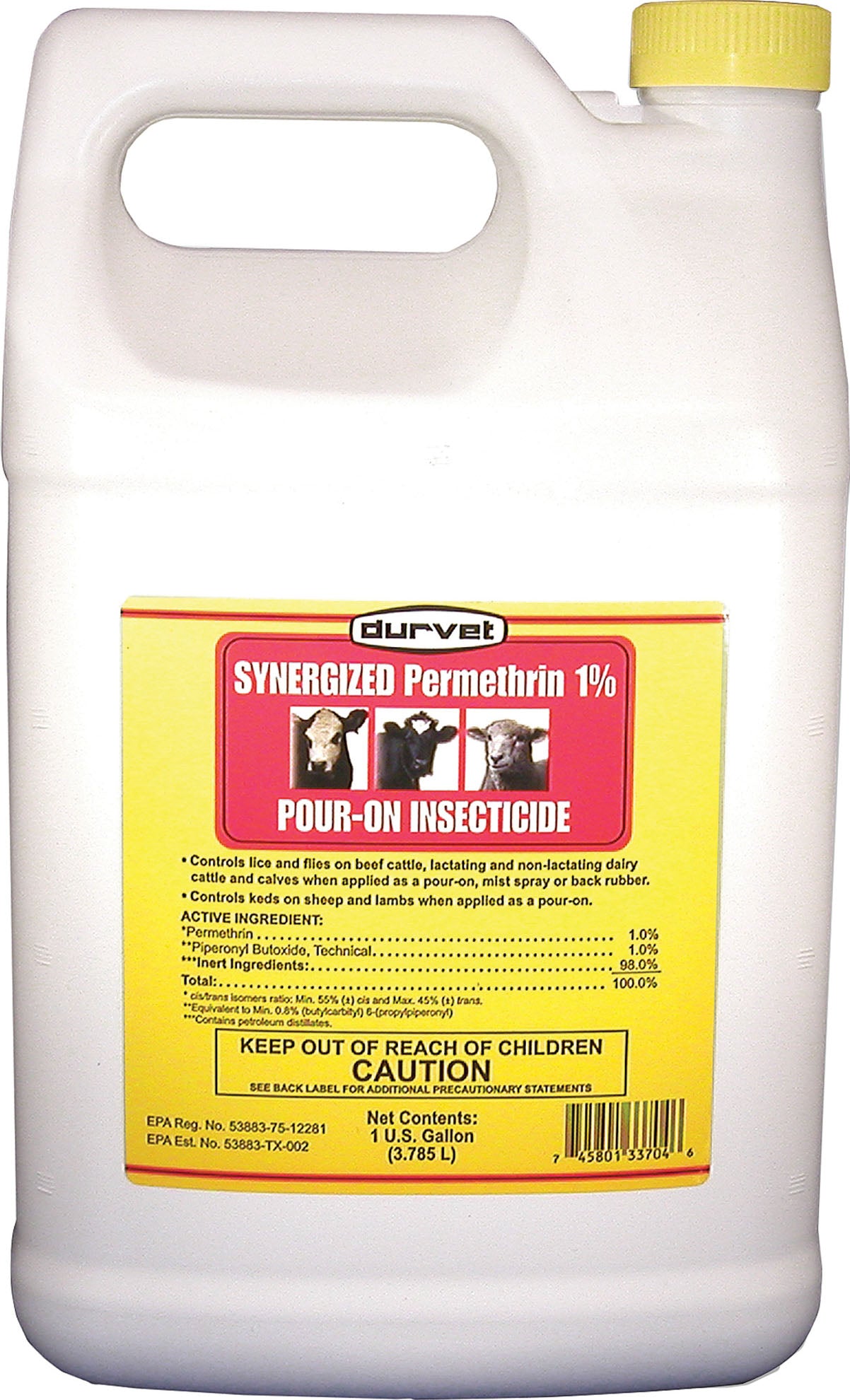 Durvet Synergized Permethrin 1% Pour Insecticide (Pack Of 2)