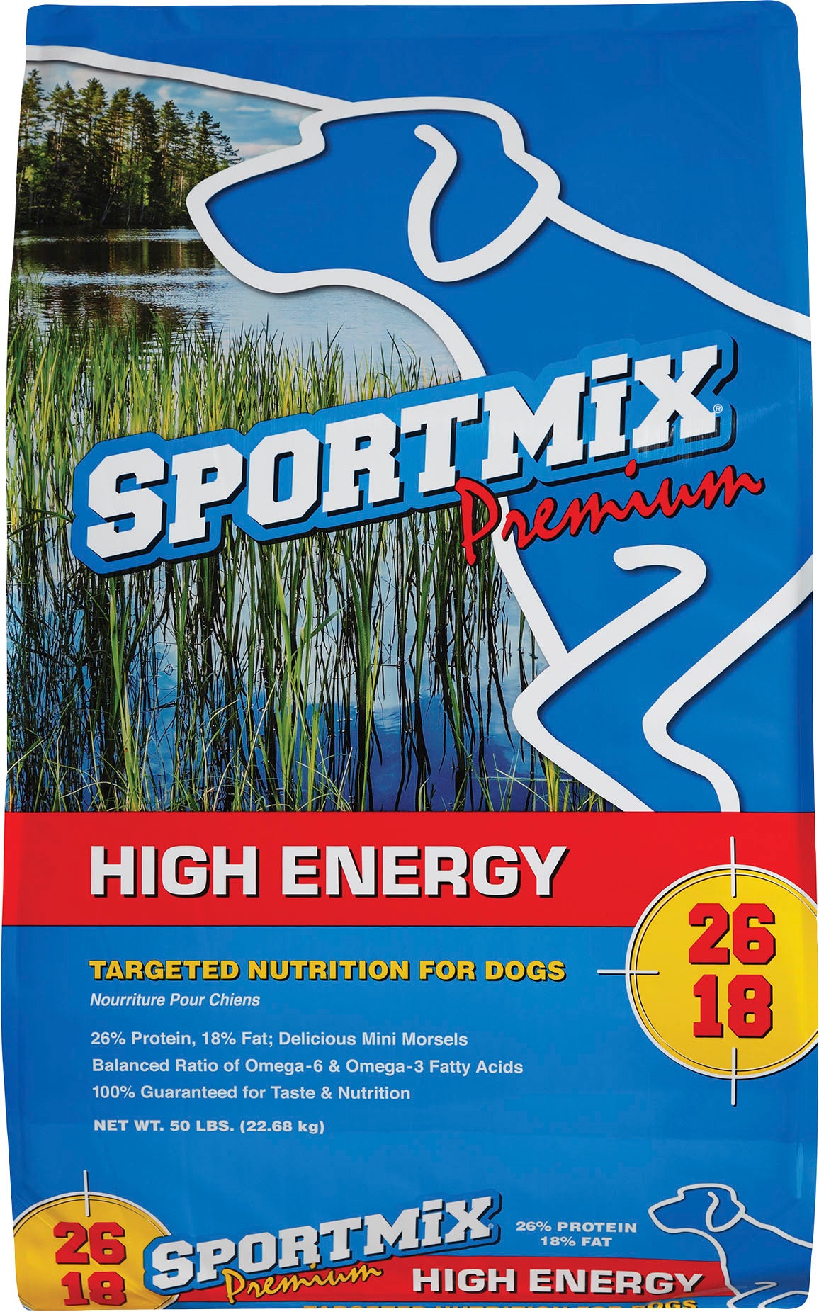 Sportmix Adult Hi-Energy Mini Chunk Dog Food