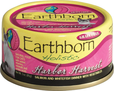 Earthborn Holistic Harbor Harvest Grain Free Canned Cat Food, 3 Oz, Case Of 24