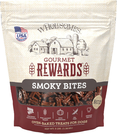 Wholesomes Gourmet Rewards Smoky Bites 3 lb