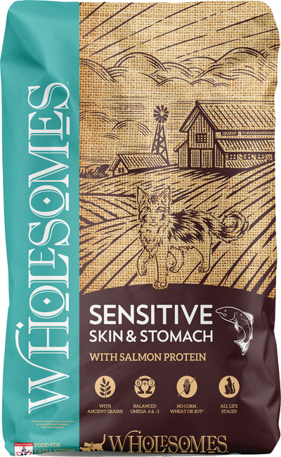 Wholesomes Sensitive Skin & Stomach Cat Food