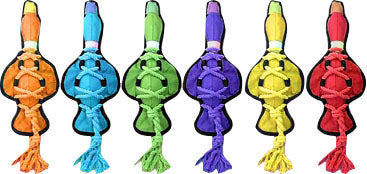 Multipet Tuff Enuff Cross-Ropes Duck (Pack Of 3)