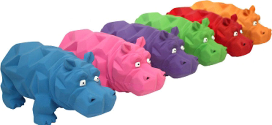 Multipet Origami Pals Latex Grunting Hippo