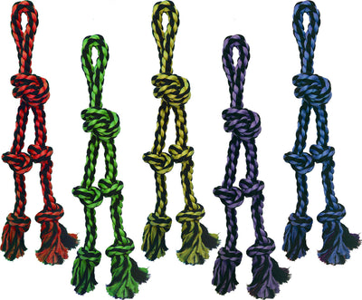 Multipet Nuts For Knots Rope Tug W/2 Danglers
