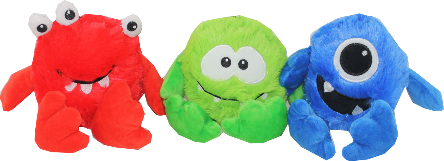 Multipet Plush Monsters W/Lg Squeaker