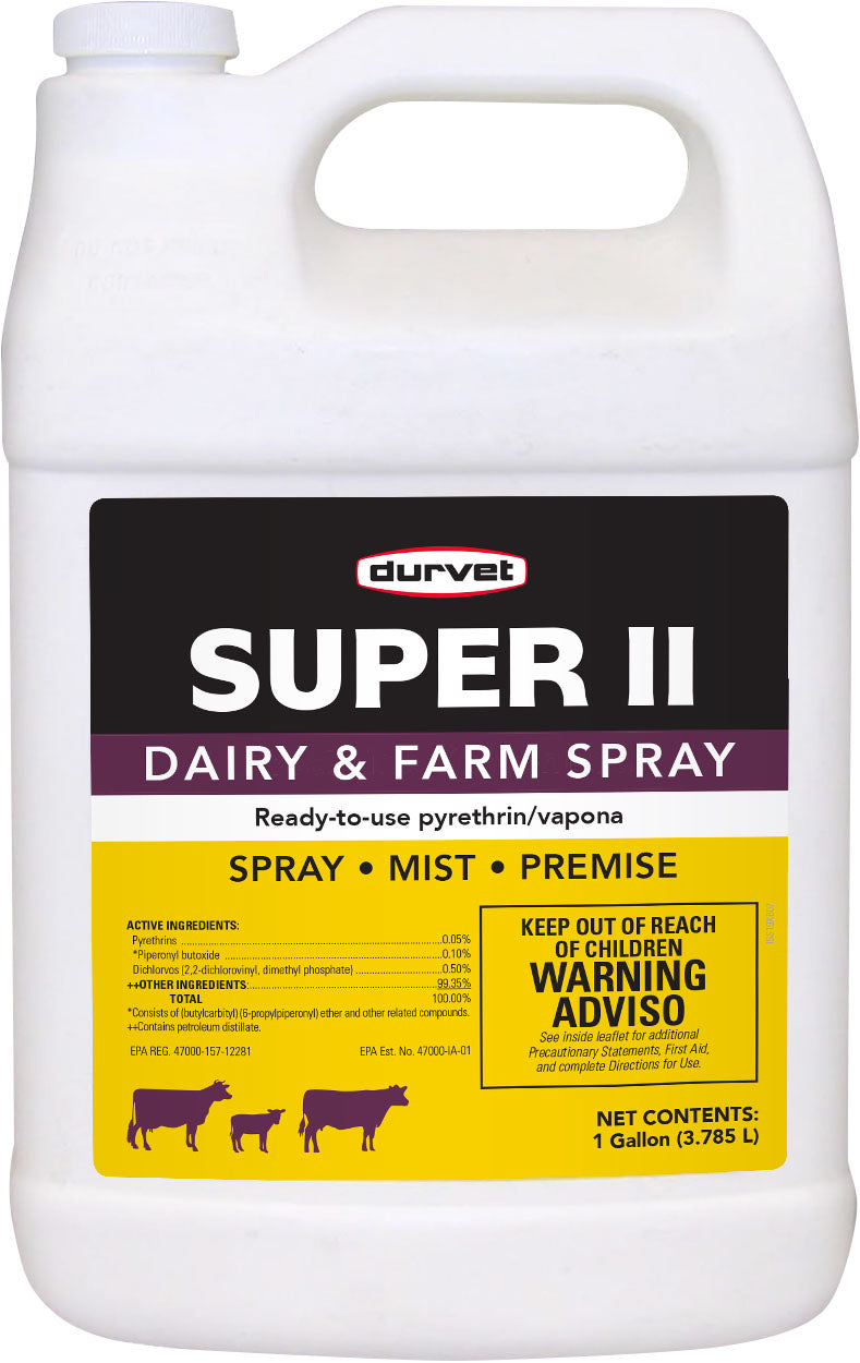 Durvet Super Ii Dairy & Farm Spray Rtu (Pack Of 2)