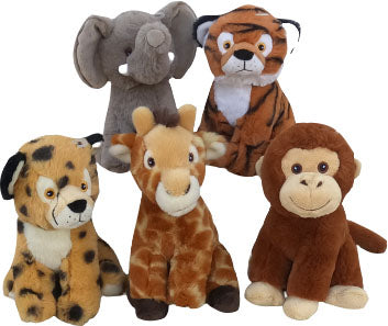 Multipet Eco Safari Animal (Pack Of 3)