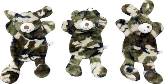 Multipet Berman Camo Buddies (Pack Of 3)