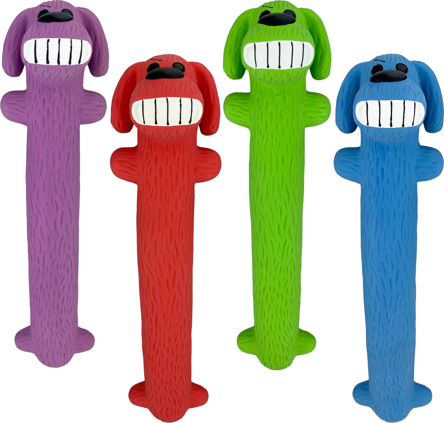 Multipet Loofa Latex Dog Toy