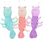 Multipet Gumbo Shrimp Plush Dog Toy