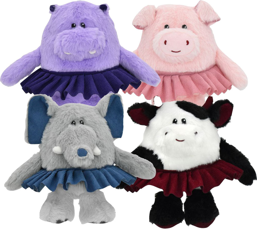 Multipet Tutu Animals Plush Dog Toy