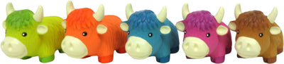 Multipet Mini Highland Cow Latex Dog Toy