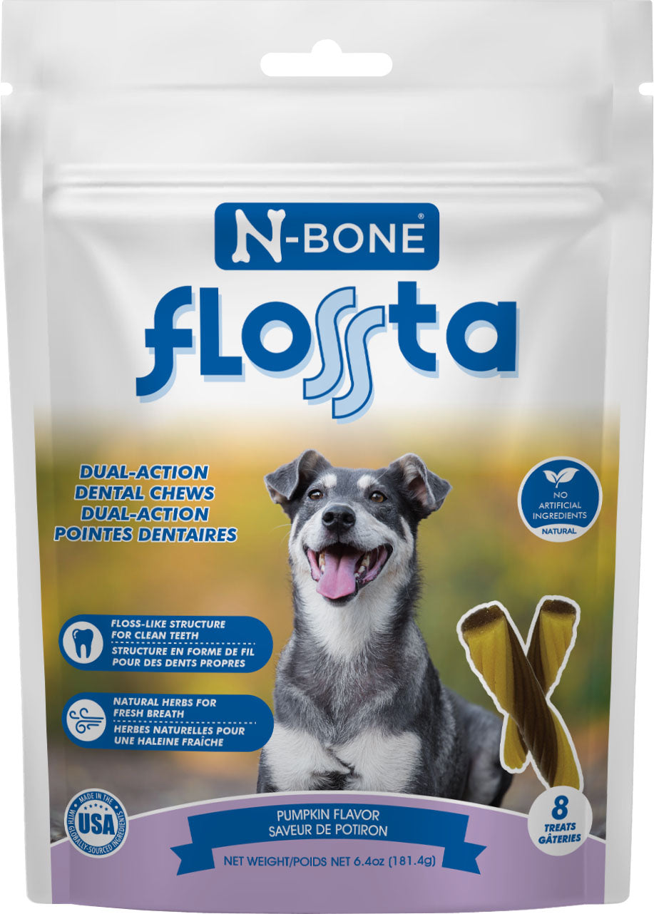 N-Bone Flossta Dual Action Dental Chew