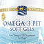Nordic Naturals Omega-3 Pet Supplement Soft Gels