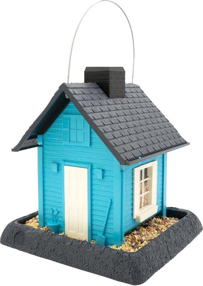 Fiesta Village Collection Cottage Bird Feeder