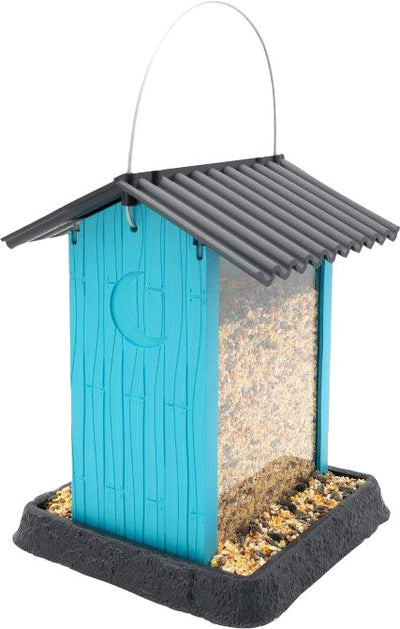 Fiesta Village Collection Hopper Bird Feeder