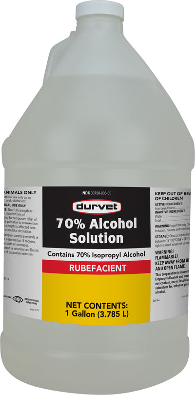 Durvet Isopropyl Alcohol 70% Solution (Pack Of 4)