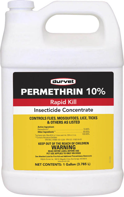 Durvet Permethrin 10% Rapid Kill Insecticide Conc