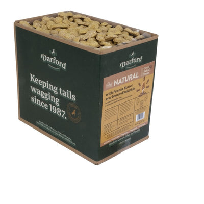 Naturals Oven Baked Dog Treats with Peanut Butter, 12 lb