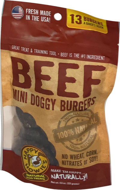 Happy Howie'S Burger Dog Treats
