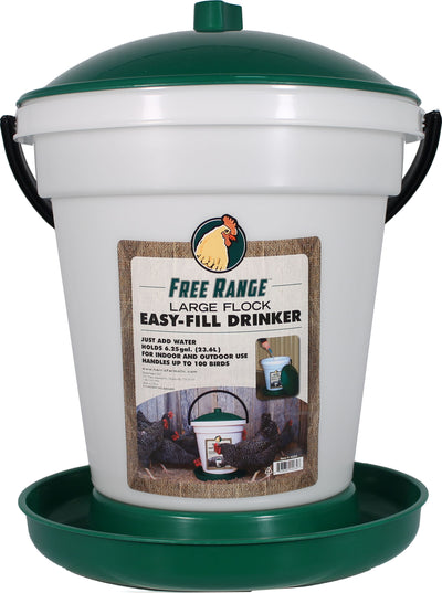 Plastic Easy Fill Poultry Drinker