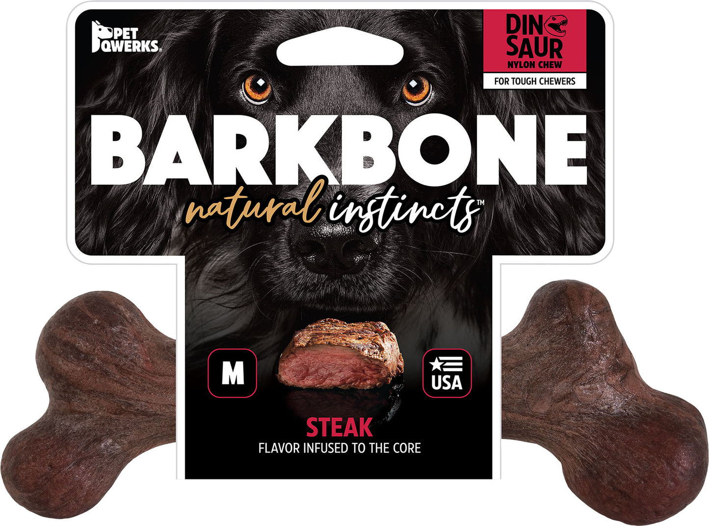 Dinosaur Barkbone Usa Extreme Dog Chew