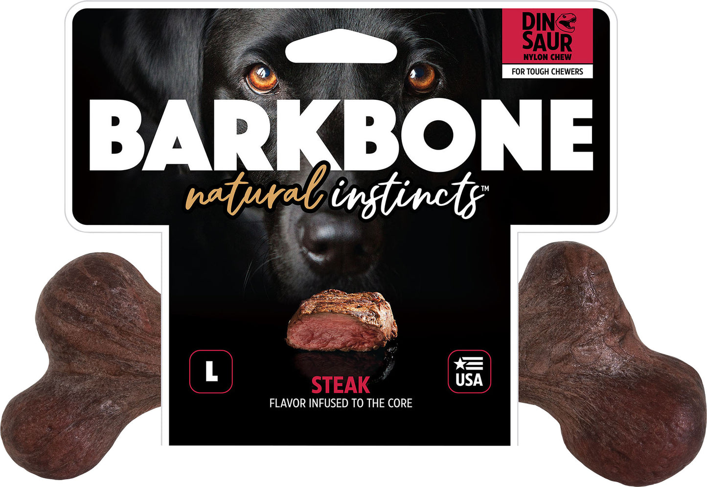 Dinosaur Barkbone Usa Extreme Dog Chew