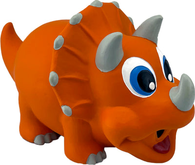 Naturflex Triceratop Latex Dog Toy