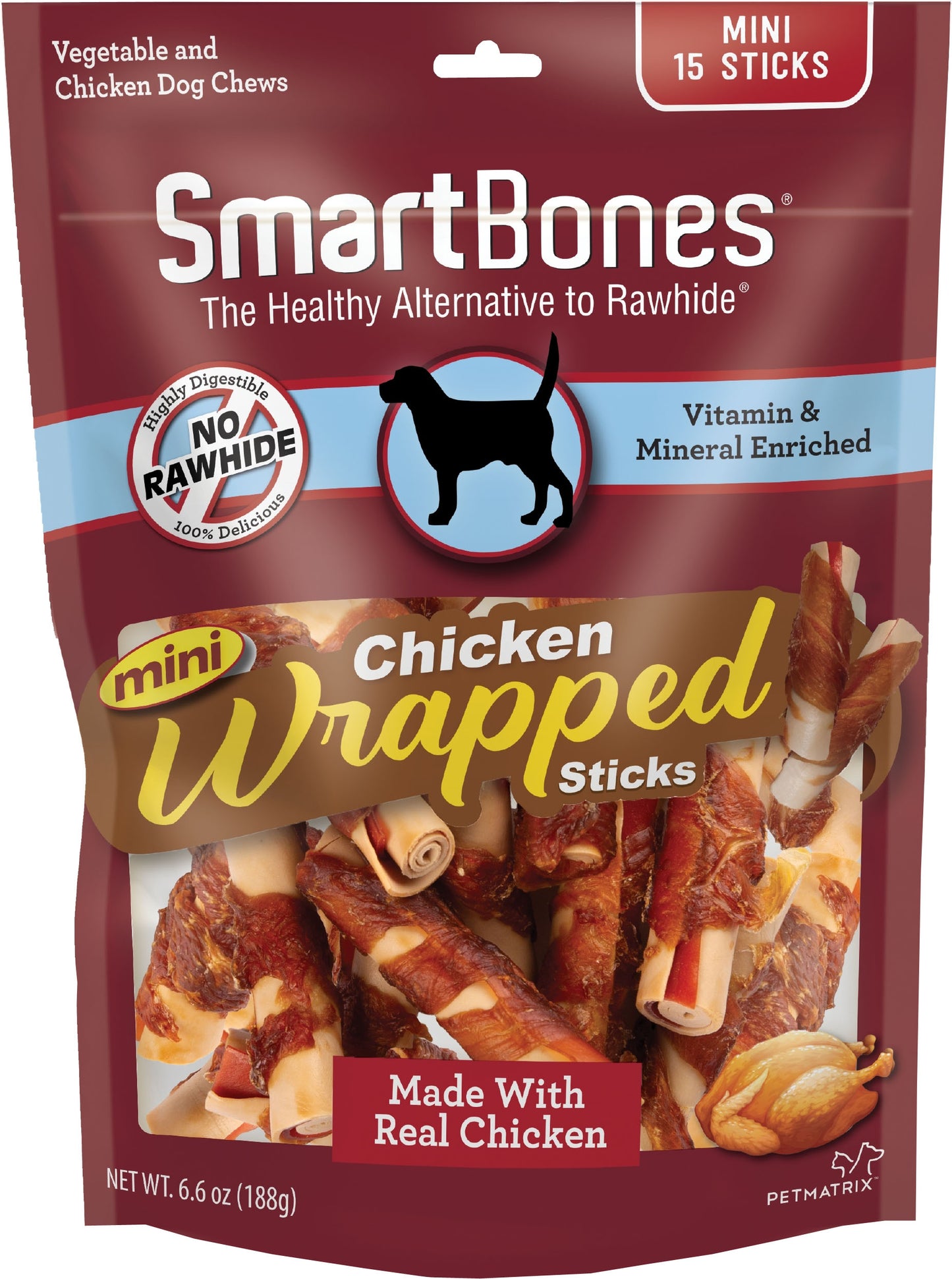 Smartbones Wrapped Sticks