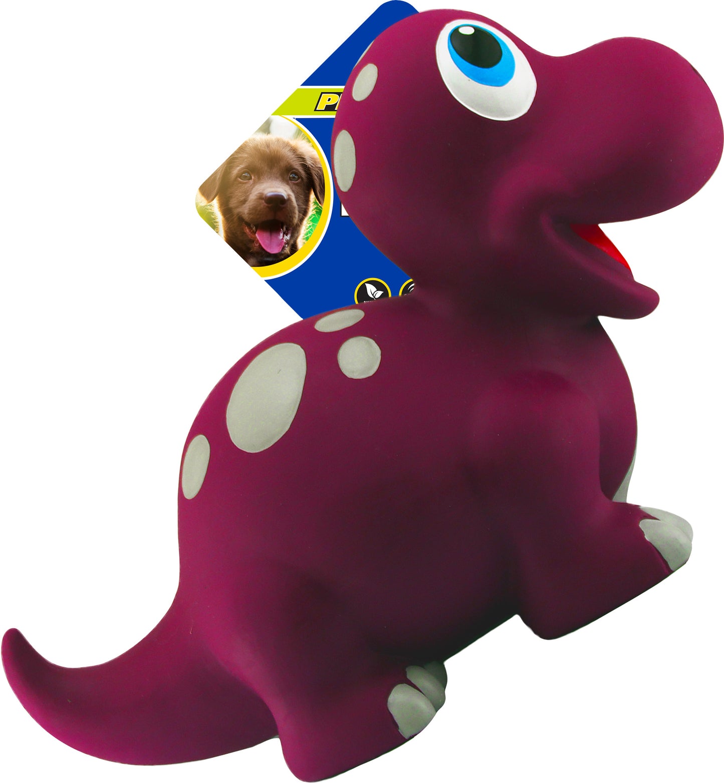 Naturflex Brontosaurus Latex Dog Toy