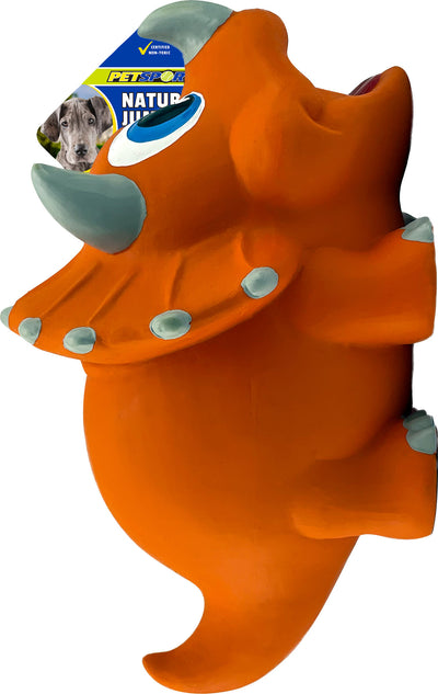 Naturflex Triceratops Latex Dog Toy