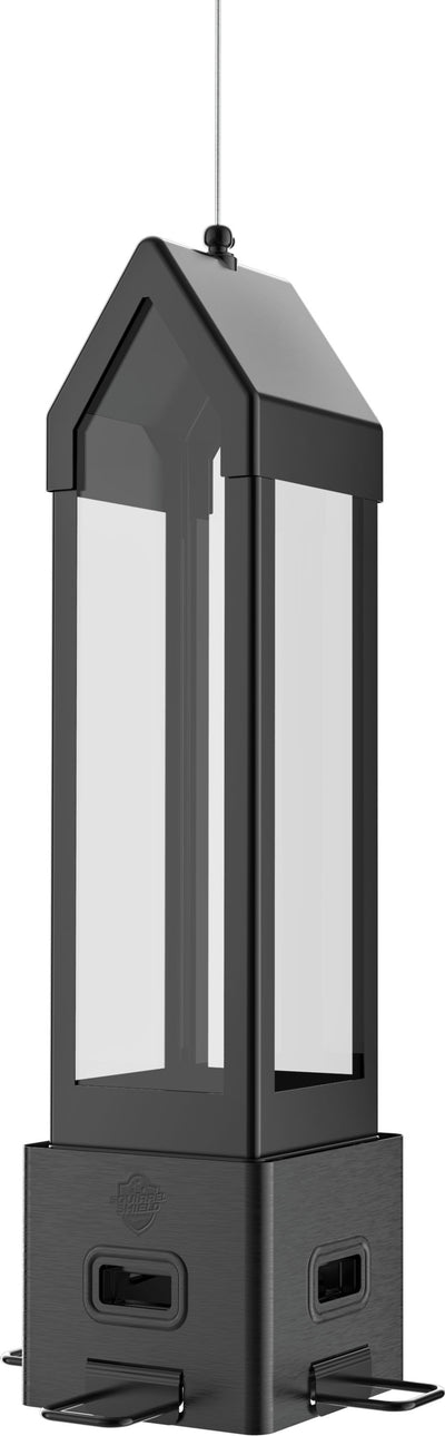Squirrel Shield Choice Lantern Metal Feeder