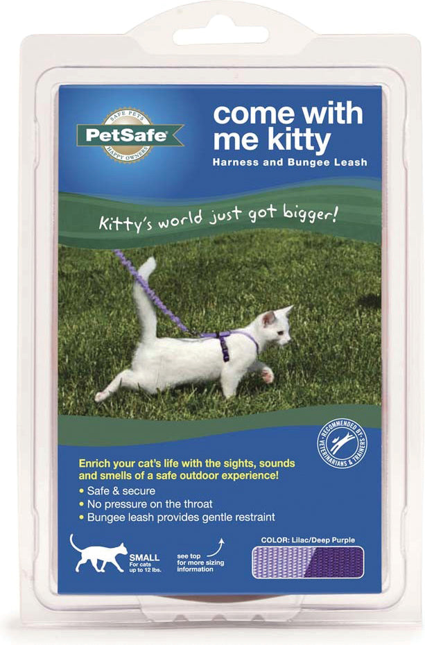 Come With Me Kitty Cat Harness & Bungee Leash