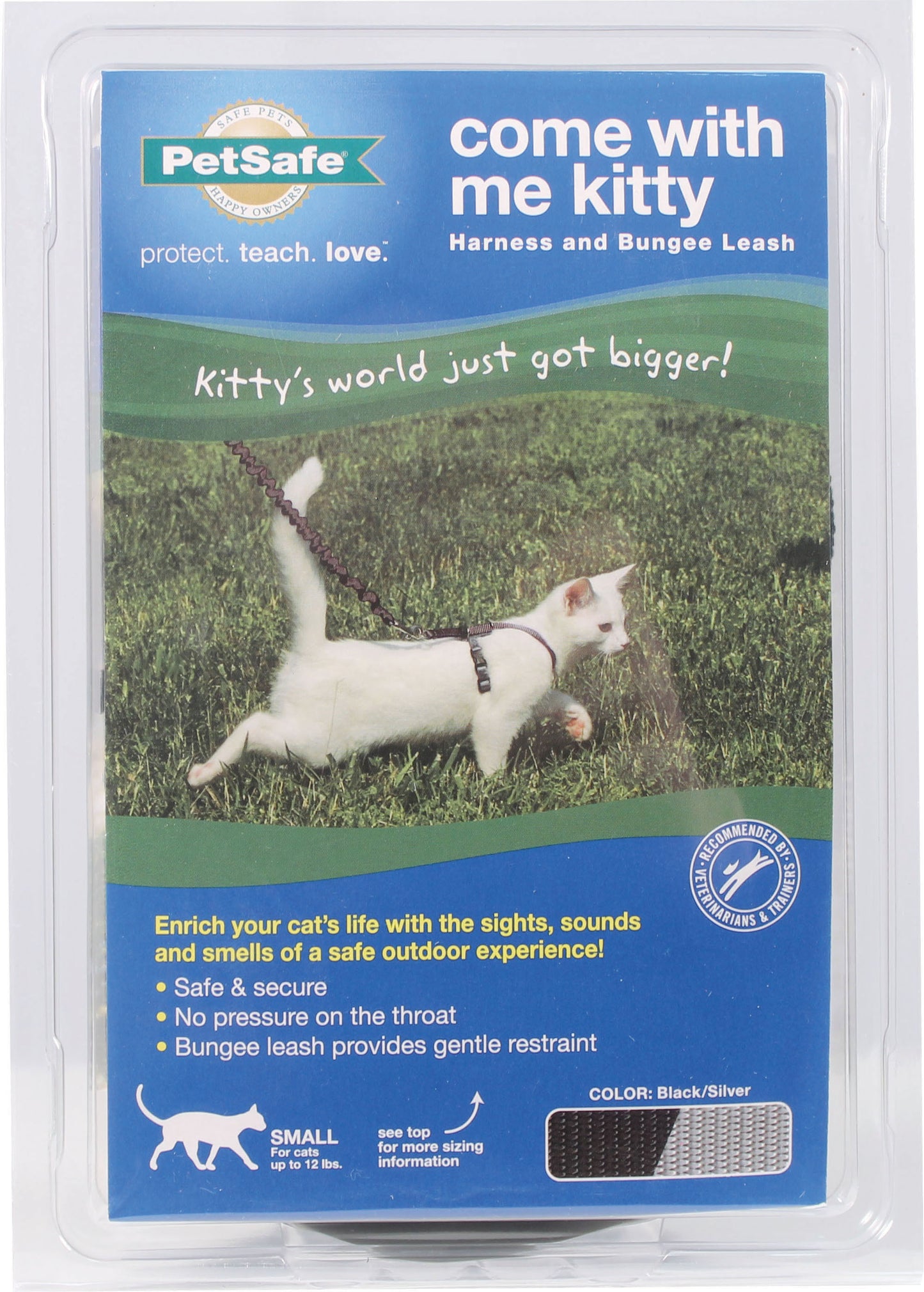 Come With Me Kitty Cat Harness & Bungee Leash